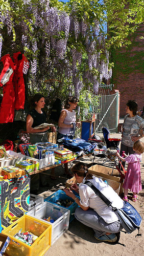 Kinderflohmarkt in Hamburg Sankt-Georg