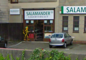 Der Salamander-Outlet in Hamburg-Wandsbek.