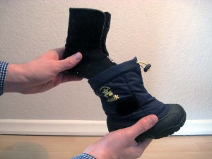 Herausnehmbarer Zylex-Innenschuh eines Kamik-Winterstiefels