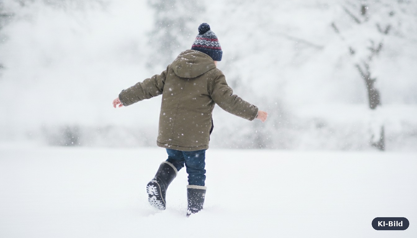 Kinderschuhe für den Winter